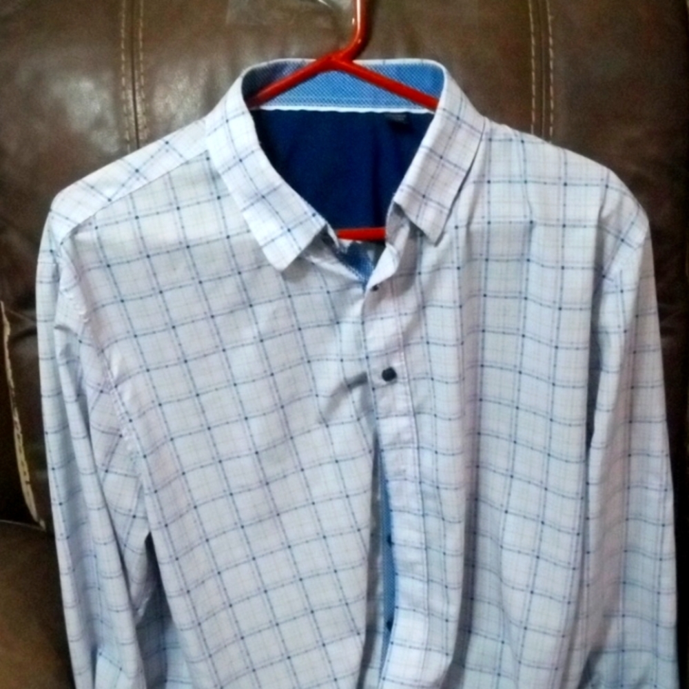 Men's XL Construct Dry fit Button down